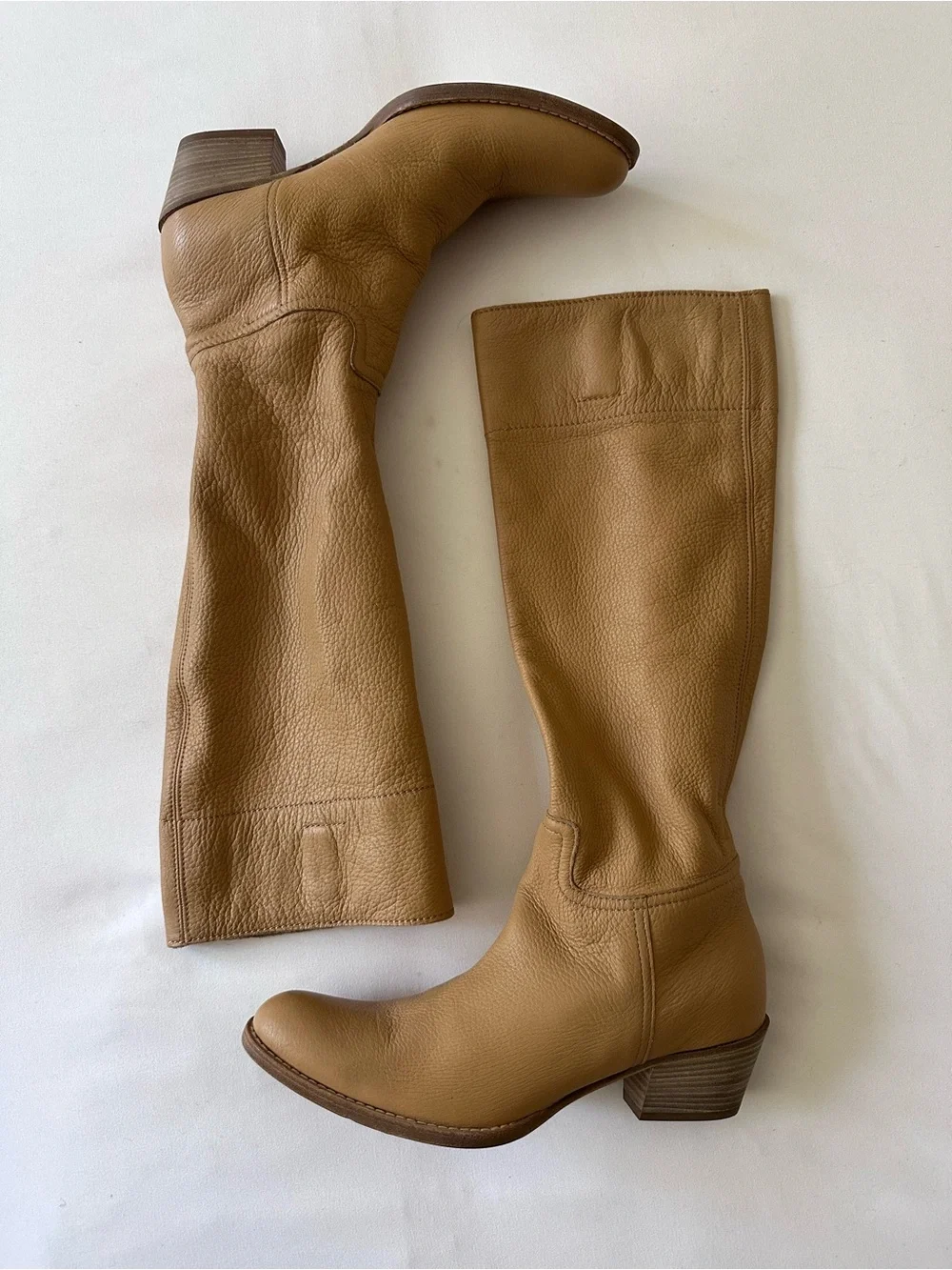 Vintage Miu Miu Leather Riding Boots Size 37.5